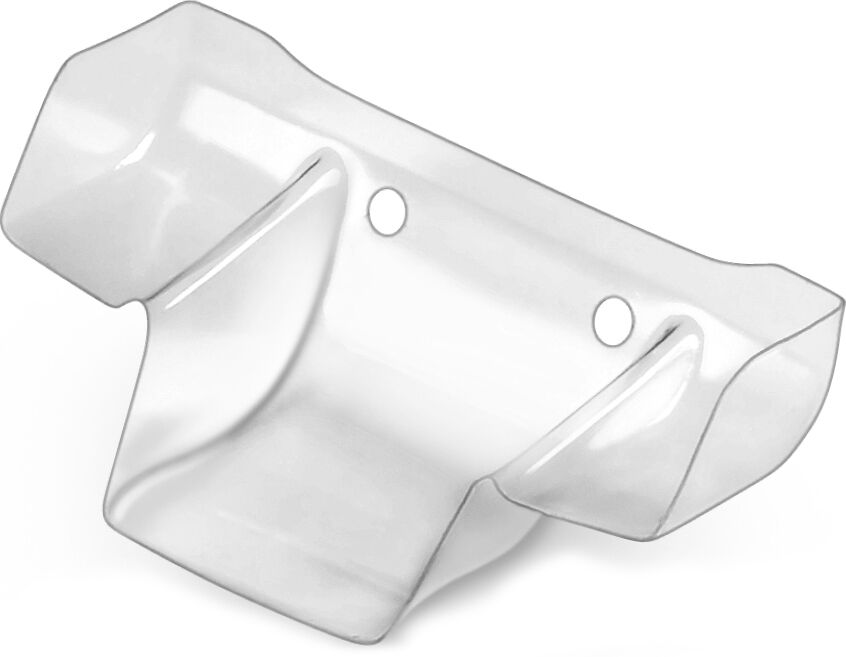 Xray Lexan Frontflügel - Breit - Ribbed