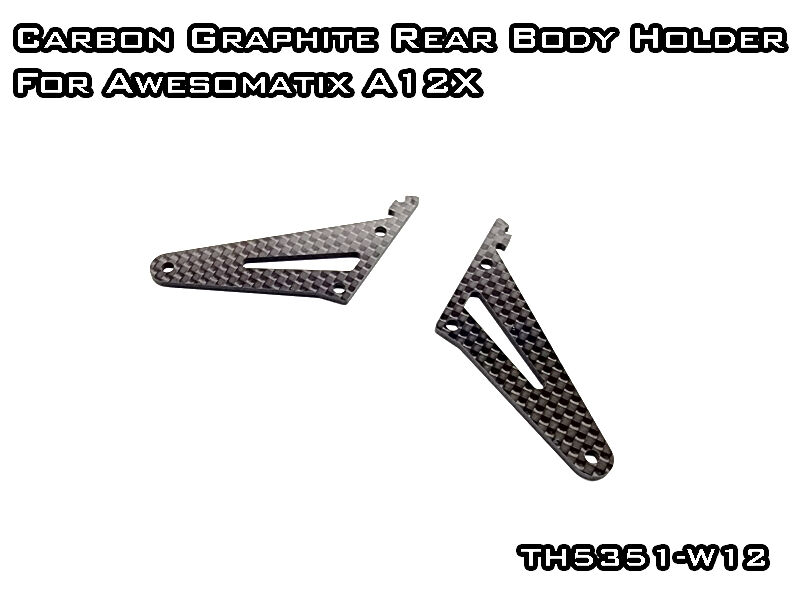 Vigor Kohlefaser Karosseriehalter Hinten für Awesomatix A12X
