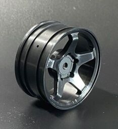 Ride 1:10 M-Chassis 60 Size 5-Speichen Felge - Schwarz (2)