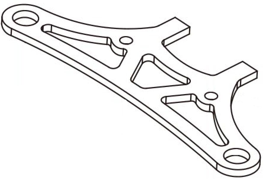 AXON TC10/3 Carbon Bumper Brace Front (1)