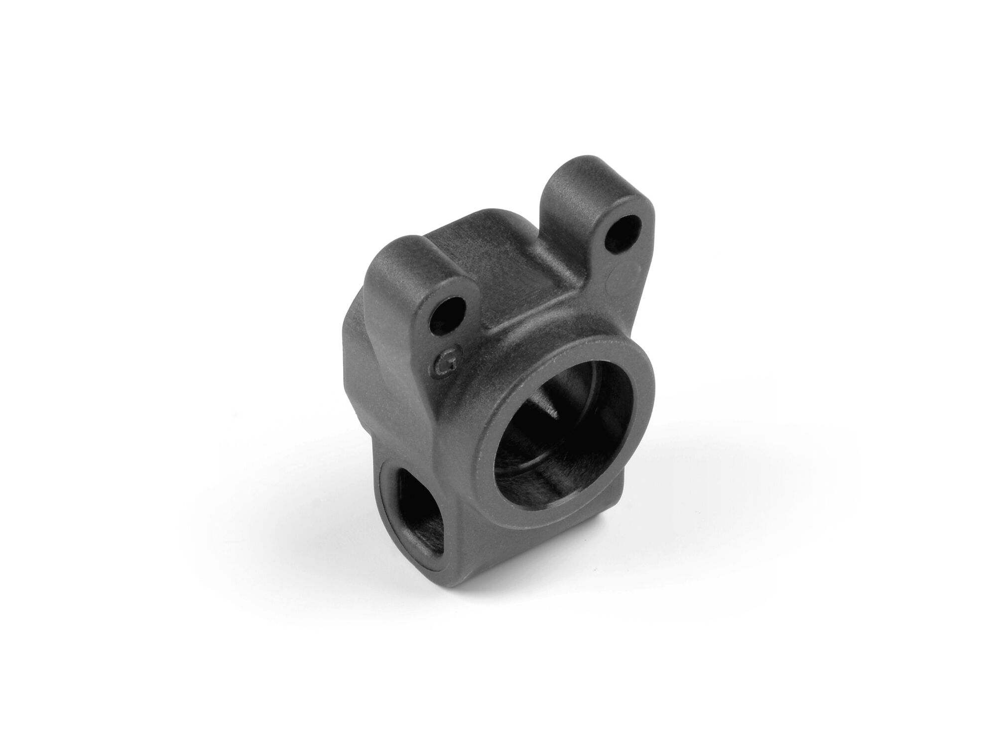 Xray XB2-2024 Composite Radträger Hinten - Untere Position - Graphite