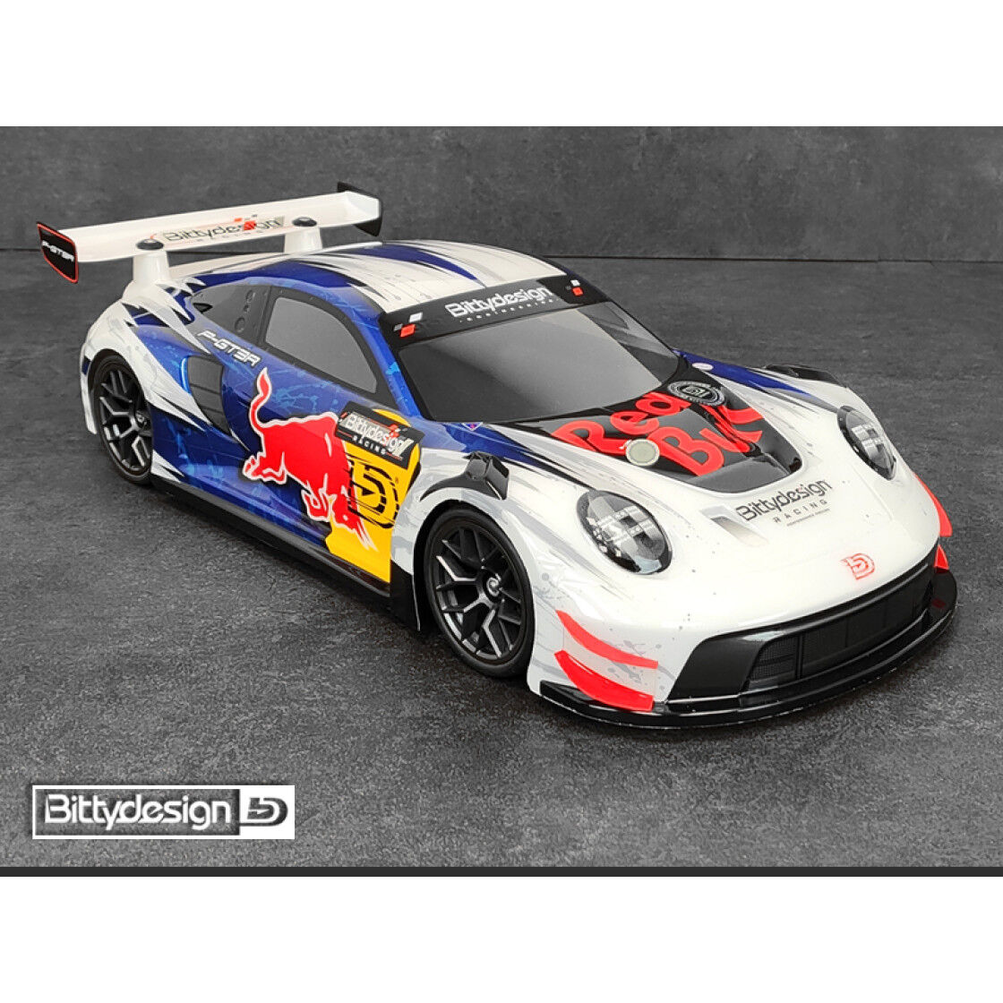 Bittydesign P-GT3R 1:10 GT 190mm Karosserie (unlackiert)