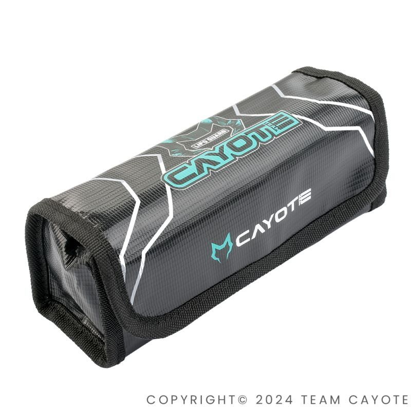 CAYOTE LiPo Safe Bag - Schwarz (18 x 7 x 7cm)