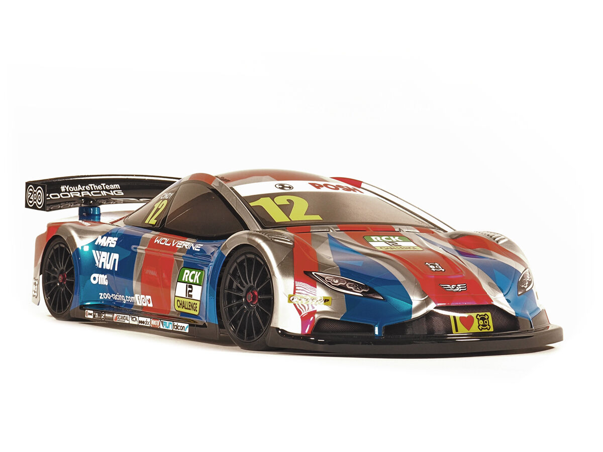 ZooRacing Wolverine MAX Touring Car Body - 0.4mm AIRLITE