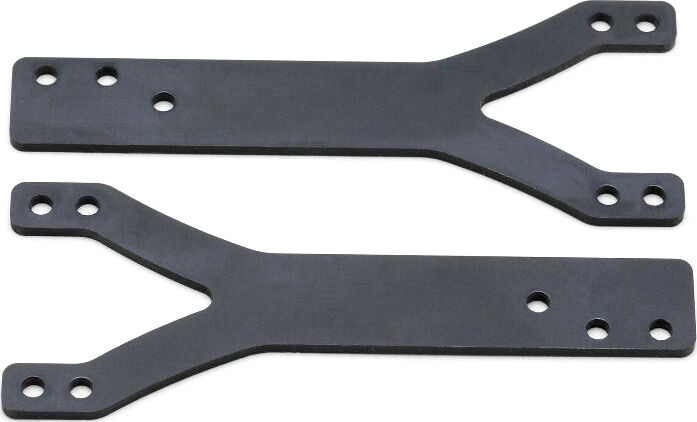 Yokomo RS1.0 GFK Topdeck Vorne / Hinten 2,0 mm