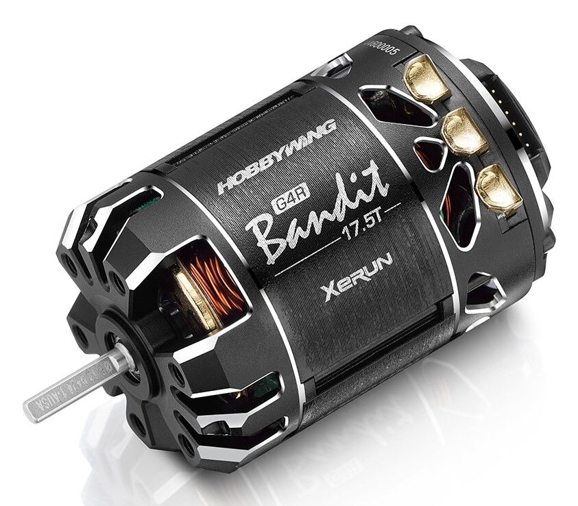 USED-Hobbywing Xerun Bandit G4R Sensored Brushless Motor 17.5T-USED