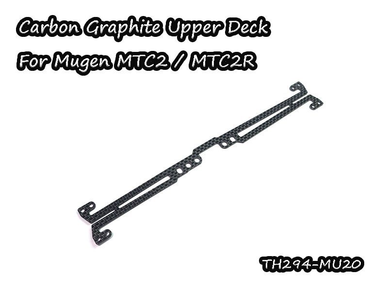 Vigor Mugen MTC-2R Kohlefaser Topdeck 2,0mm