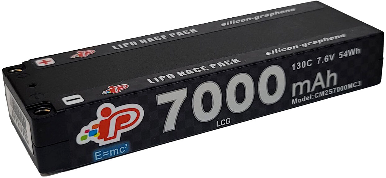 Intellect Graphene 2024 MC3 LCG 7000mAh 7.6V 2S 130C HV LiPo - 5mm - 285g