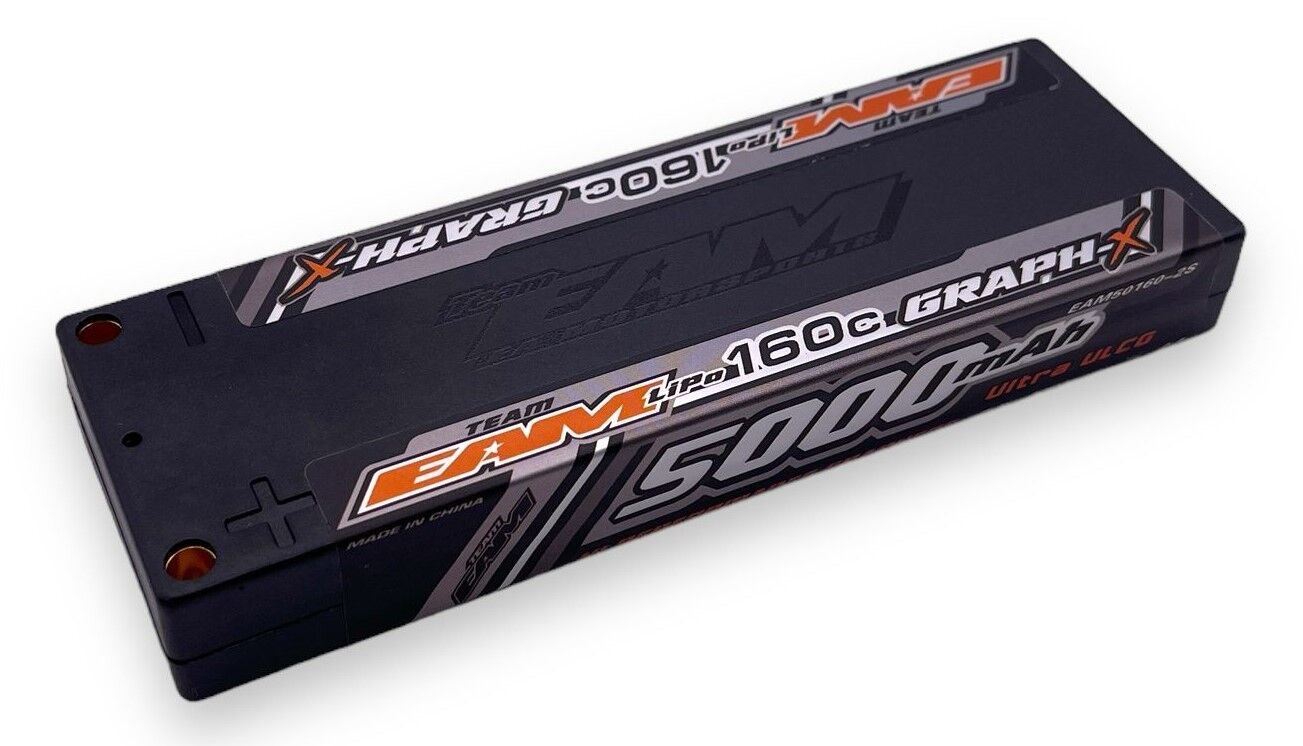 Team EAM Graph-X 5000mAh Hardcase ULCG LiPo 160C 7,4V - 226g