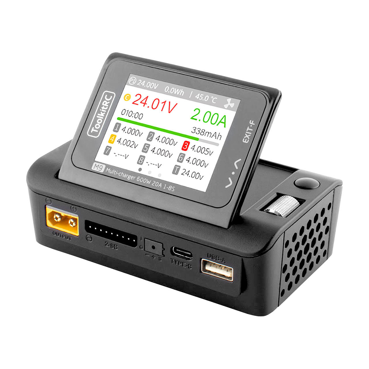 ToolkitRC M9 LiPo 1-8S 20A Ladegerät DC 7-35V