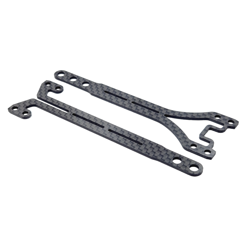 RC MAKER Mugen MTC-2R Kohlefaser SlimFlex Topdeck Set 2,0mm