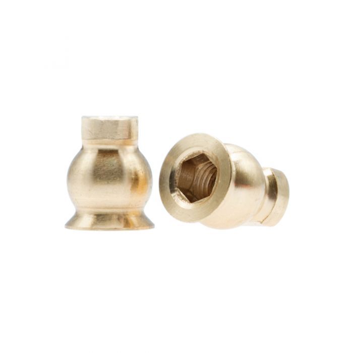 OfficinaRC Lower Brass Pivot Balls 6,0mm (2)