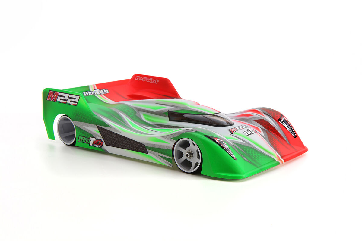 Mon-Tech M 22 1:12 Pan Car Karosserie (unlackiert)