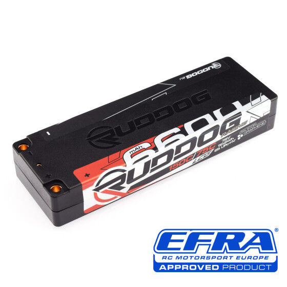 RUDDOG Racing 6600mAh LCG Stick Pack 7,6V 150C/75C 275g