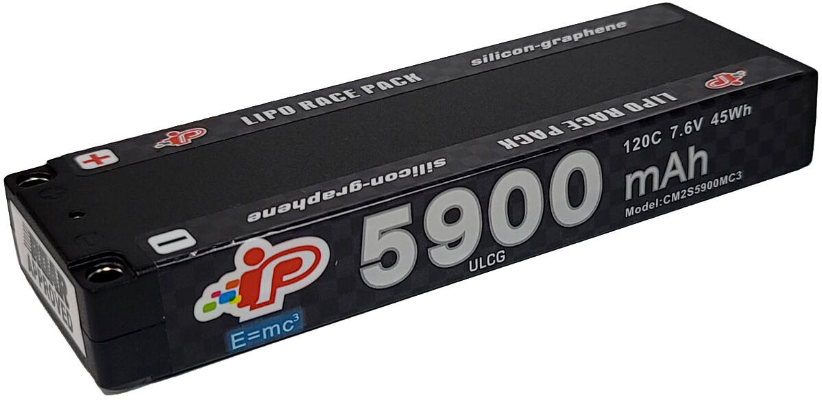 Intellect Graphene 2024 MC3 ULCG 5900mAh 7.6V 2S 120C HV LiPo - 5mm - 245g