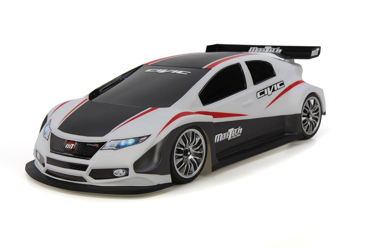Mon-Tech CIVIC FWD Karosserie 1:10 (unlackiert) Standard 0,7mm