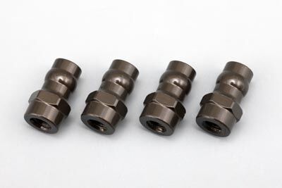 Yokomo Aluminium Kugel Dämpferkappe - Hart (4)