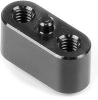XRAY Aluminium Pod Link Graphite Platte Halter Schwarz