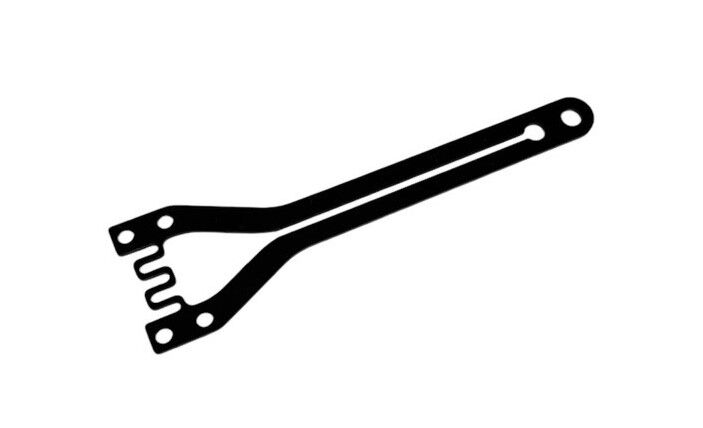 XRAY X4-2025 Fiberglas Split Topdeck Vorne (1)