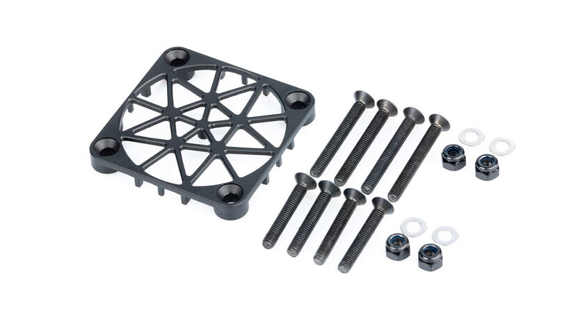 Nosram Aluminium Safety Mesh for 40mm Fan - Black