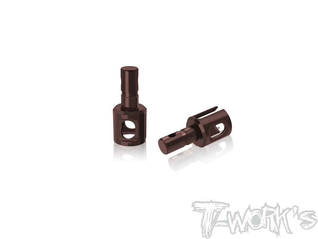 T-Work`s Lightweight Federstahl Differenttial Outdrives für Team Associated B7 (2)