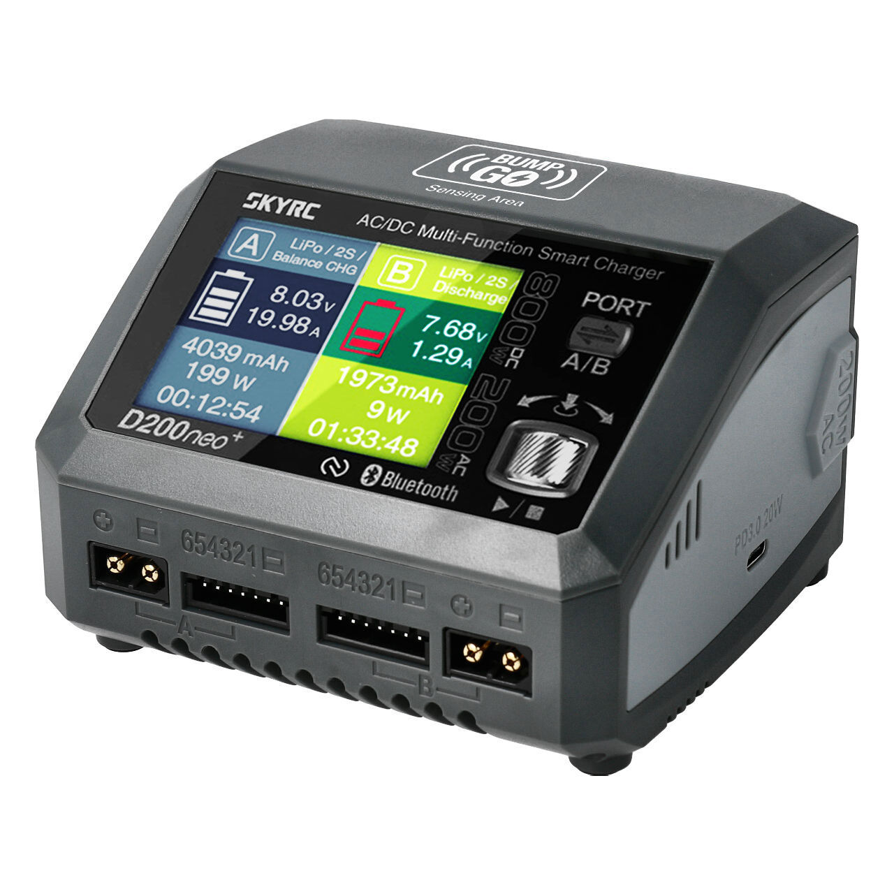 SkyRC D200 Neo+ Ladegerät 1-6s 20A 200W AC