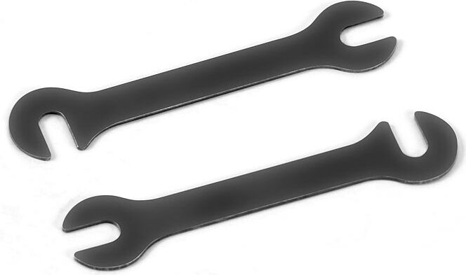 XRAY Stahl Unterlegscheibe 0,4mm - Schwarz (2)