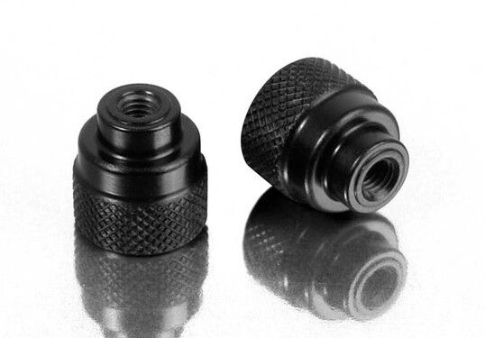 Aluminum Nut M3 for Pan Car Setup System - Black (2)