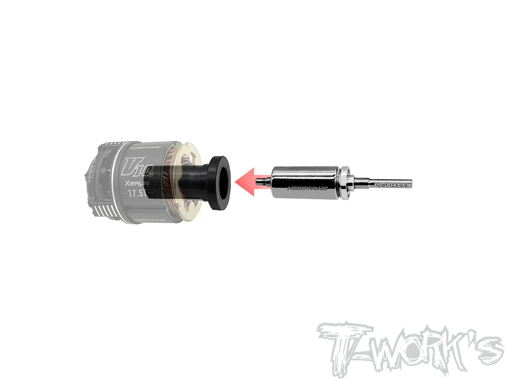 T-Work`s Werkzeug zum Rotor Wechsel an Hobbywing Motoren (540er)