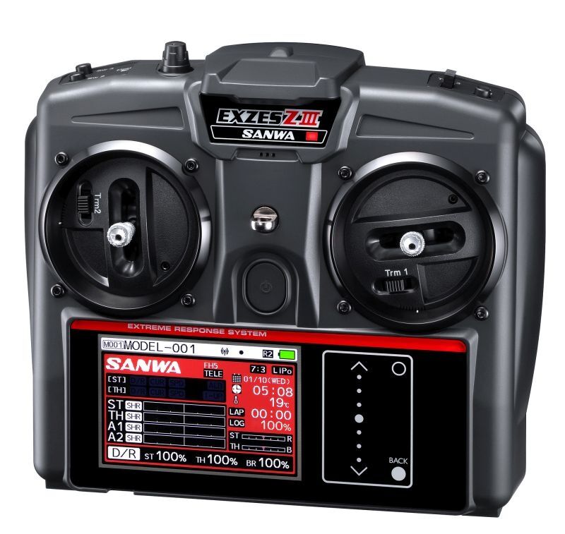 Sanwa EXZES ZIII Fernsteuerung inkl. RX-493i Empfänger