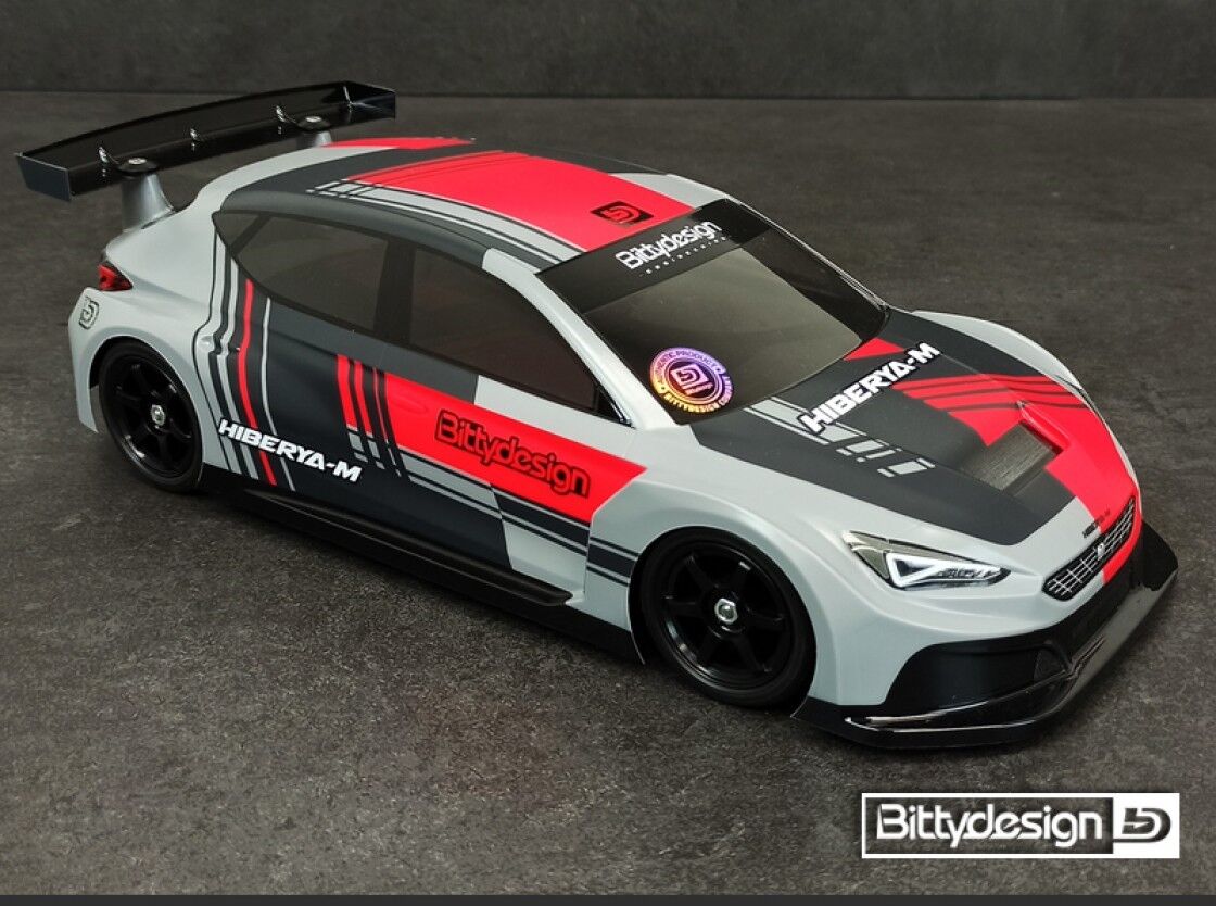 Bittydesign HIBERYA 1:10 M-Chassis Karosserie (unlackiert)